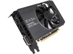 EVGA 02G-P4-3751-KR G-SYNC Support GeForce GTX 750 Ti 2GB 128-Bit GDDR5 PCI Express 3.0 Video Graphics Card EVGA 02G-P4-3751-KR G-SYNC Support GeForce GTX 750 Ti 2GB 128-Bit GDDR5 PCI Express 3.0 Video Graphics Card