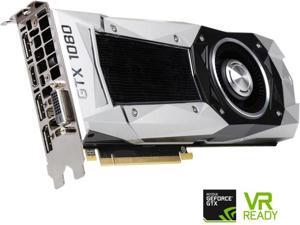 EVGA GeForce GTX 1080 8GB 1.61 GHz Core 1.73 GHz Boost Clock Founders Edition GDDR5X LED DX12 OSD Support (PXOC) 08G-P4-6180-KR Video Graphics Card EVGA GeForce GTX 1080 8GB 1.61 GHz Core 1.73 GHz Boost Clock Founders Edition GDDR5X LED DX12 OSD Support (PXOC) 08G-P4-6180-KR Video Graphics Card