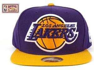 NBA Mitchell & Ness LA Lakers Purple Big Logo Snapback NBA Mitchell & Ness LA Lakers Purple Big Logo Snapback
