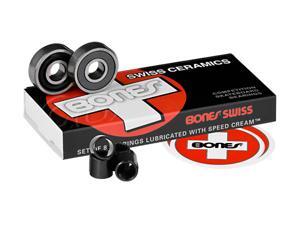 Bones SUPER SWISS CERAMIC Competition Skateboard Bearings Bones SUPER SWISS CERAMIC Competition Skateboard Bearings