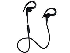 Coby Built-In Mic, Sweat Resistant, Tangle-Free Flat Cable Headphone, CEBT-401-BLK Black Coby Built-In Mic, Sweat Resistant, Tangle-Free Flat Cable Headphone, CEBT-401-BLK Black