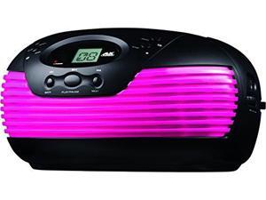 Coby CD Portable Boom Box with AM/FM Radio (Pink) Coby CD Portable Boom Box with AM/FM Radio (Pink)