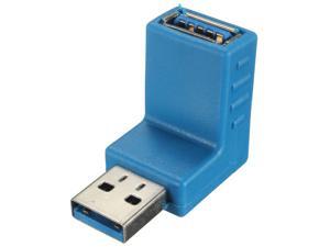 New 90° 2 Pcs Angled USB 3.0 Type A Male Plug to USB Female Adapter Converter Connector New 90° 2 Pcs Angled USB 3.0 Type A Male Plug to USB Female Adapter Converter Connector