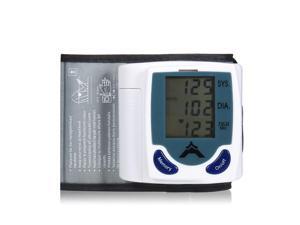 Digital LCD Wrist Blood Pressure Monitor & Heart Rate Pulse Monitor Digital LCD Wrist Blood Pressure Monitor & Heart Rate Pulse Monitor