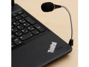 3.5mm Jack Flexible Adjustable Mini MIC Microphone For Laptop PC Notebook Computer Skype 3.5mm Jack Flexible Adjustable Mini MIC Microphone For Laptop PC Notebook Computer Skype