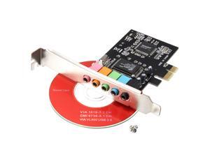 CMI8738 PCI-Express 6-Channels Digital Audio Sound Card SFF For Win 7 /XP /Vista CMI8738 PCI-Express 6-Channels Digital Audio Sound Card SFF For Win 7 /XP /Vista