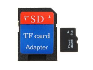 4 GB Micro SD SDHC Secure Digital High Speed Flash Memory Card Class4 with SDHC Adapter 4 GB Micro SD SDHC Secure Digital High Speed Flash Memory Card Class4 with SDHC Adapter