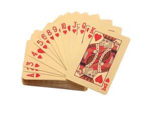 24K Gold Karat Foil Plated Poker Playing Card Game Deck Collection Dollar General Pattern with Certificate 24K Gold Karat Foil Plated Poker Playing Card Game Deck Collection Dollar General Pattern with Certificate