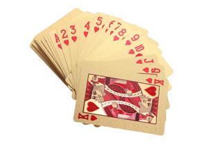24K Gold Karat Foil Plated Poker Playing Card Game Deck Collection EURO EU Pattern with Certificate 24K Gold Karat Foil Plated Poker Playing Card Game Deck Collection EURO EU Pattern with Certificate
