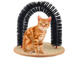 Durable Purrfect Pet Cat Kitty Arch Bristles Kitten Self-Groomer Massager Scratcher Catnip Toy Durable Purrfect Pet Cat Kitty Arch Bristles Kitten Self-Groomer Massager Scratcher Catnip Toy
