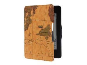 Portable Retro World Map Pattern PU Leather Case Cover Skin For Amazon Kindle Paperwhite E-reader 172x122mm Portable Retro World Map Pattern PU Leather Case Cover Skin For Amazon Kindle Paperwhite E-reader 172x122mm