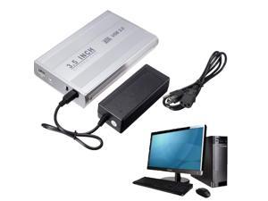 3.5'' Inch USB 2.0 SATA HDD Hard Drive External Enclosure Case Cover Box +Cable 3.5'' Inch USB 2.0 SATA HDD Hard Drive External Enclosure Case Cover Box +Cable