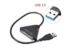 USB 3.0 to SATA 3.0 7+15 Pin Adapter Cable For 2.5 3.5 HDD SSD Hard Disk Drive USB 3.0 to SATA 3.0 7+15 Pin Adapter Cable For 2.5 3.5 HDD SSD Hard Disk Drive