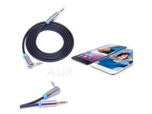 Vention 2M 6.5FT AUX Audio Cable Stereo 3.5mm Right Angle Cable For Cellphone/PC MP3 DVD TV Computer CD Amplifier Stereo and others Vention 2M 6.5FT AUX Audio Cable Stereo 3.5mm Right Angle Cable For Cellphone/PC MP3 DVD TV Computer CD Amplifier Stereo and others