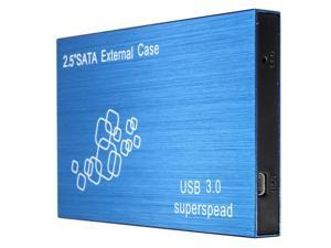 New 2.5'' Inch USB 3.0 IDE Hard Drive Disk HDD External Case Enclosure Box 5Gbps MAX New 2.5'' Inch USB 3.0 IDE Hard Drive Disk HDD External Case Enclosure Box 5Gbps MAX