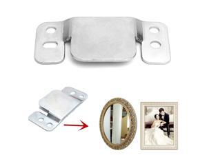 Interlocking Flush Slide Mount Frame Bracket Hangers Picture Mirror Hanging Wall Interlocking Flush Slide Mount Frame Bracket Hangers Picture Mirror Hanging Wall