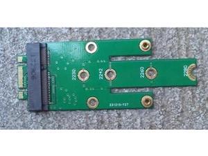 mSATA SSD Converted To B key M.2 NGFF(SATA interface) Adapter Converter Card mSATA SSD Converted To B key M.2 NGFF(SATA interface) Adapter Converter Card