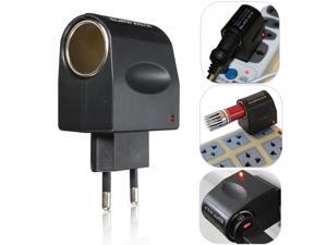 Universal 220V AC to 12V DC Wall Power Socket EU Plug Car Cigarette Lighter Adapter Converter Universal 220V AC to 12V DC Wall Power Socket EU Plug Car Cigarette Lighter Adapter Converter