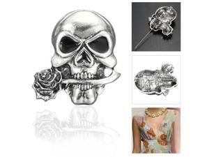 Unisex Halloween Party Ball Vintage Retro Skull Skeleton Brooch Pin Decor Jewelry Gifts Unisex Halloween Party Ball Vintage Retro Skull Skeleton Brooch Pin Decor Jewelry Gifts