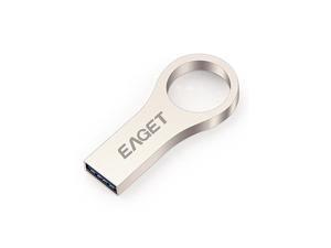 Eaget U66 Full Metal Band USB Flash Drive USB3.0 high speed USB waterproof and dustproof anti-static pearl nickel color-16GB Eaget U66 Full Metal Band USB Flash Drive USB3.0 high speed USB waterproof and dustproof anti-static pearl nickel color-16GB