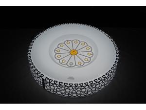 Fashion Decoration LED Home Ceiling Round Flush Mount Light White BO-MKR78B, 24 Watt 48 Leds Fashion Decoration LED Home Ceiling Round Flush Mount Light White BO-MKR78B, 24 Watt 48 Leds