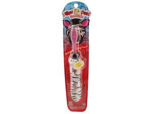 Pillow Pets Brush Pets Talking Tooth Brush: Zippity Zebra Pillow Pets Brush Pets Talking Tooth Brush: Zippity Zebra
