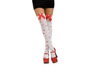 Red Lip Thigh Highs Red Lip Thigh Highs