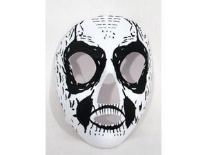 Day Of The Dead Costume Face Mask Adult: Male One Size Day Of The Dead Costume Face Mask Adult: Male One Size