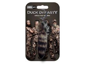 Duck Dynasty 4" Animal Tail Key Ring Raccoon Tail Duck Dynasty 4" Animal Tail Key Ring Raccoon Tail