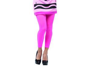 Crayola Tickle Me Pink Footless Tights Costume Accessory Adult One Size Crayola Tickle Me Pink Footless Tights Costume Accessory Adult One Size