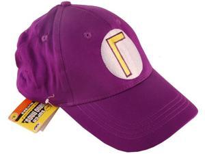 Super Mario Bros Waluigi Baseball Hat Purple Super Mario Bros Waluigi Baseball Hat Purple