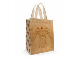 Doctor Who Large Tote Bag Da Vinci's Vitruvian Angel Doctor Who Large Tote Bag Da Vinci's Vitruvian Angel