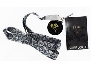 Sherlock Holmes Lanyard: 221B with 2D Get Sherlocked Charm Sherlock Holmes Lanyard: 221B with 2D Get Sherlocked Charm