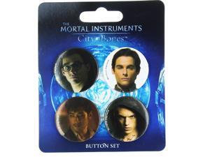 The Mortal Instruments City of Bones 4-Piece Button Set The Mortal Instruments City of Bones 4-Piece Button Set