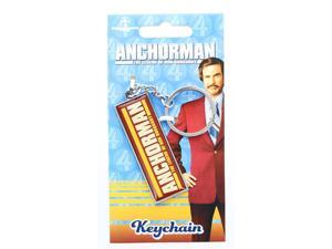 Anchorman The Legend of Ron Burgundy Logo Keychain Anchorman The Legend of Ron Burgundy Logo Keychain