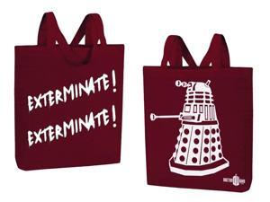 Doctor Who Dalek "Exterminate! Exterminate!" Large Tote Bag Doctor Who Dalek "Exterminate! Exterminate!" Large Tote Bag
