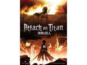 Fabric Poster - Attack on Titan -New Title Key Art Wall Scroll Anime New ge79073 Fabric Poster - Attack on Titan -New Title Key Art Wall Scroll Anime New ge79073