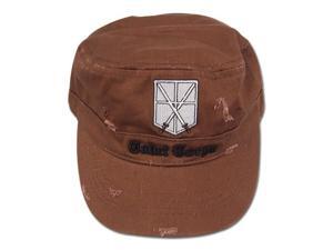 Hat - Attack on Titan - New Cadet Crops Brown Cap Anime Gifts ge32222 Hat - Attack on Titan - New Cadet Crops Brown Cap Anime Gifts ge32222