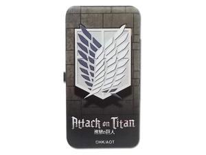 Hinge Wallet - Attack on Titan - New Scout Regiment Toys Anime ge61106 Hinge Wallet - Attack on Titan - New Scout Regiment Toys Anime ge61106