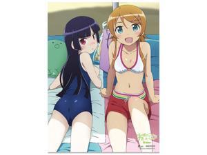 Fabric Poster - Oreimo - New Beach Girls Wall Scroll Anime Art ge77628 Fabric Poster - Oreimo - New Beach Girls Wall Scroll Anime Art ge77628