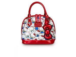 Hand Bag - Hello Kitty - Vintage shiny mini patent faux leather santb1271 Hand Bag - Hello Kitty - Vintage shiny mini patent faux leather santb1271