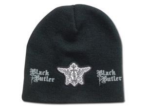 Beanie Cap - Black Butler - New Phantomhive Crest Logo Anime Hat ge32154 Beanie Cap - Black Butler - New Phantomhive Crest Logo Anime Hat ge32154