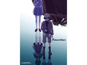 Wall Scroll - Future Diary - New Keyart Fabric Art Licensed Anime ge60709 Wall Scroll - Future Diary - New Keyart Fabric Art Licensed Anime ge60709