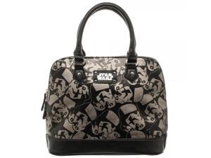 Tote Bag - Star Wars - Trooper Dome Satchel w/ Metal Charm New Toys lb3a3astw Tote Bag - Star Wars - Trooper Dome Satchel w/ Metal Charm New Toys lb3a3astw