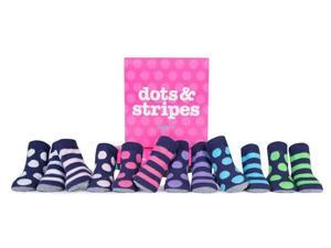 Socks - Trumpette - Dots & Stripes Baby Accessories Rattle 0-12 Medium Socks - Trumpette - Dots & Stripes Baby Accessories Rattle 0-12 Medium