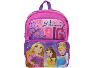 Backpack - Disney - Princess Big Dream Pink 16" New PR27645UPPK Backpack - Disney - Princess Big Dream Pink 16" New PR27645UPPK