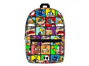 Backpack - Nintendo - Super Mario Villains Sublimated New bq2xiksmb Backpack - Nintendo - Super Mario Villains Sublimated New bq2xiksmb