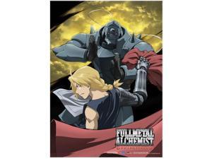 Fabric Poster - Fullmetal Alchemist Brotherhood - New Ed+Al Moon Poster ge77694 Fabric Poster - Fullmetal Alchemist Brotherhood - New Ed+Al Moon Poster ge77694