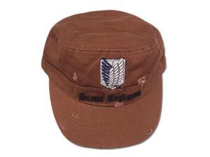 Hat - Attack on Titan - New Scout Regiment Brown Cap Anime Gifts ge32219 Hat - Attack on Titan - New Scout Regiment Brown Cap Anime Gifts ge32219