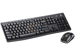 Logitech Wireless Combo MK260 920-002950 Black 8 Hot Keys USB RF Wireless Standard Keyboard and Mouse Logitech Wireless Combo MK260 920-002950 Black 8 Hot Keys USB RF Wireless Standard Keyboard and Mouse